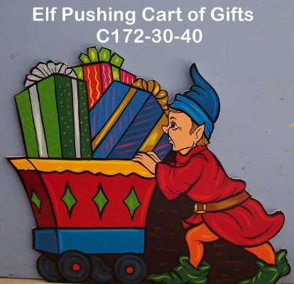 C172AElf Pushing Cart of Gifts version 1